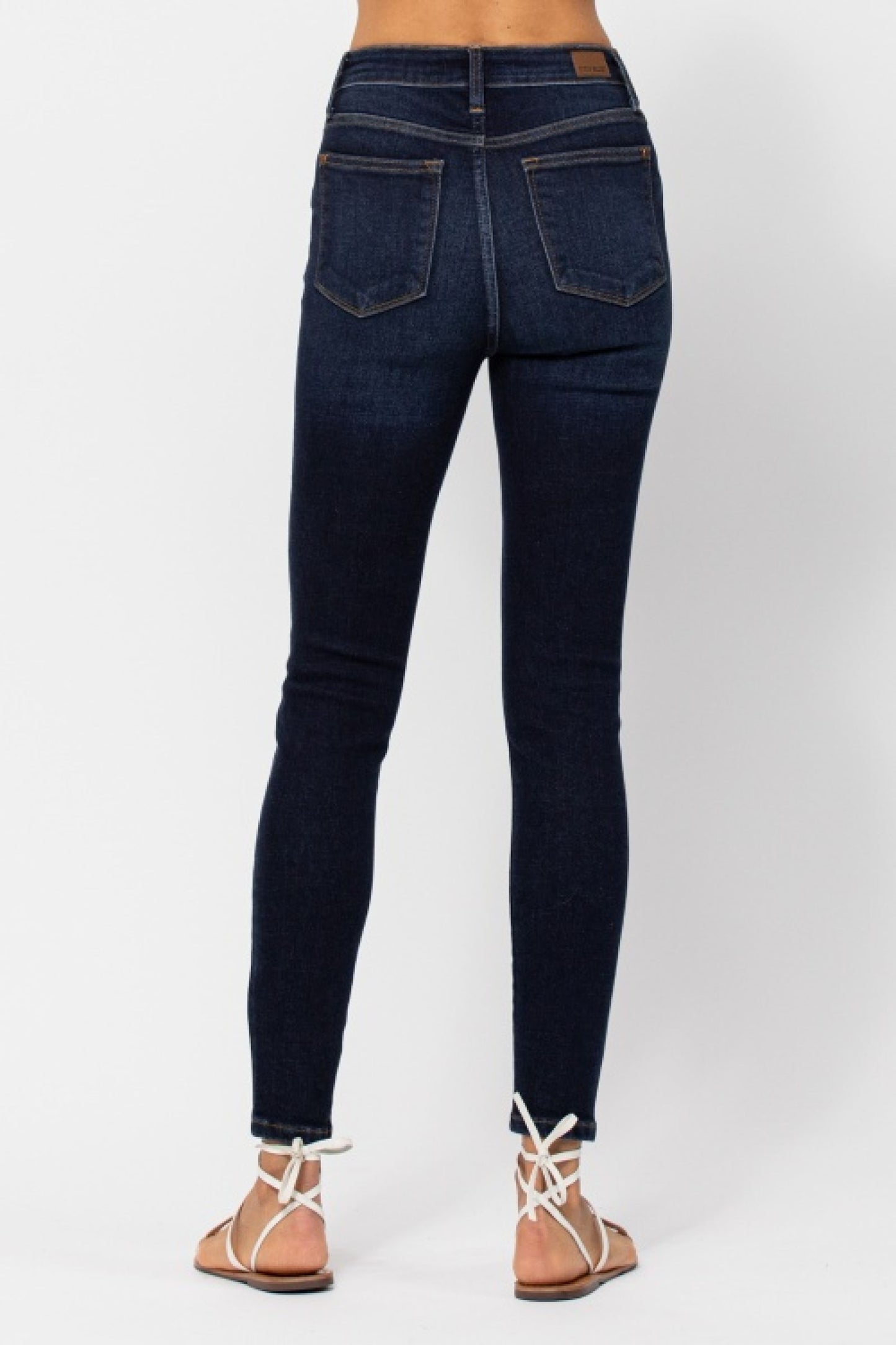 Judy Blue- Dark High Waisted Skinny Jeans
