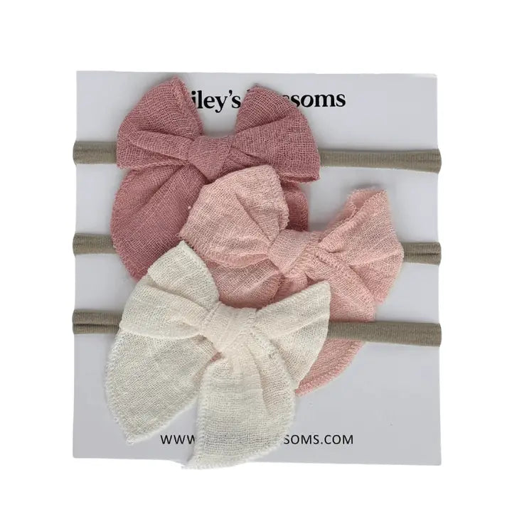 3 Piece Bow Set