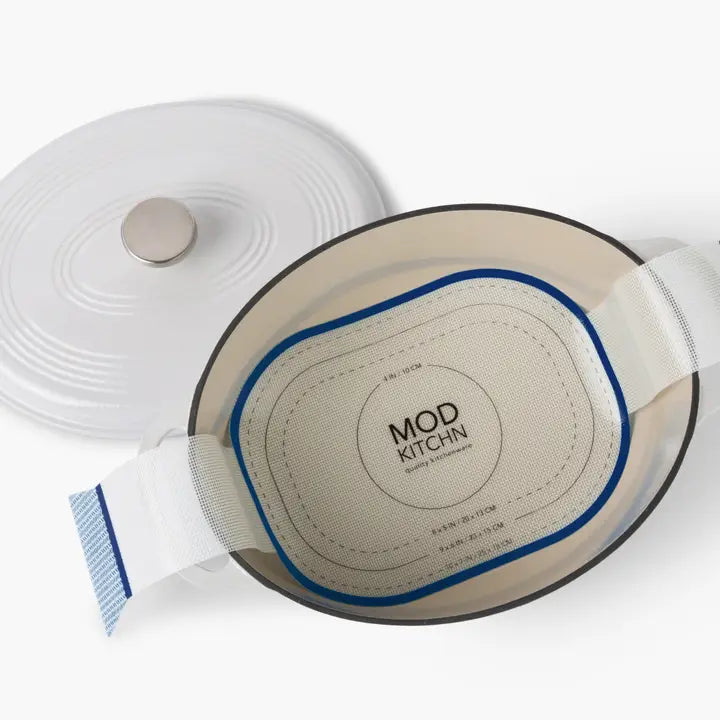 Oval Silicone Bread Sling For Dutch Ovens | Non-Stick Baking