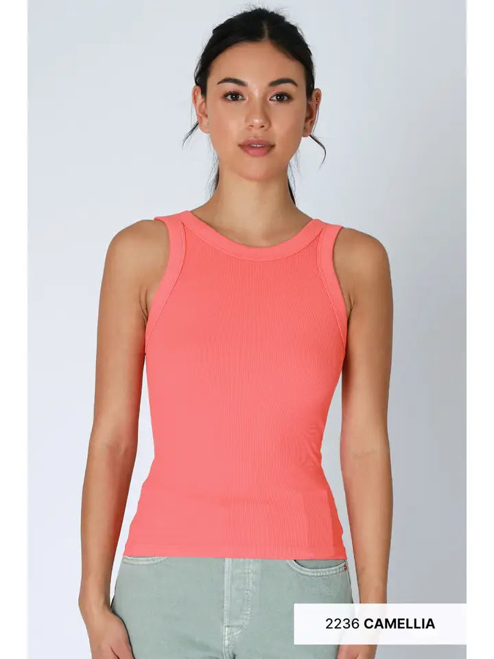 Reversible Ribbed Tank Top