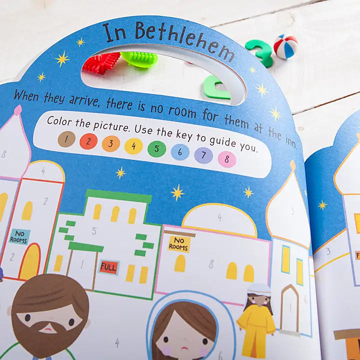 The Story of Christmas (Christmas Sticker Activity Book)