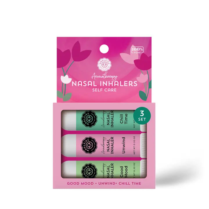 Self Care Set of 3 Nasal Inhalers