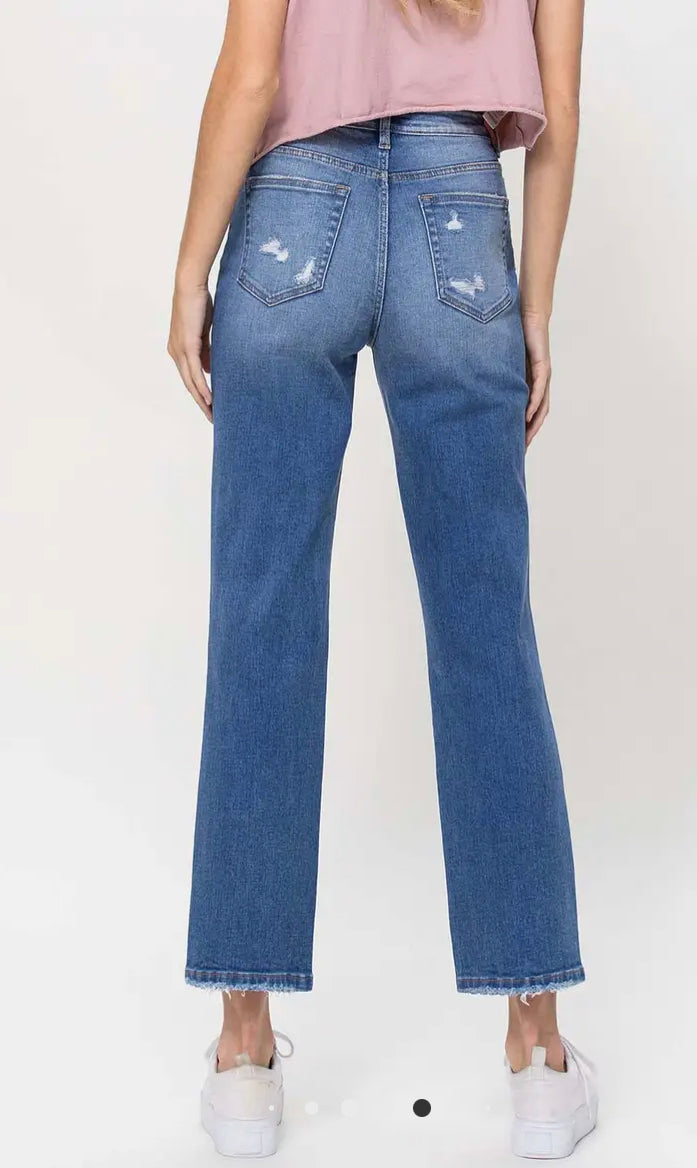 90's Vintage Straight Jean- Vervet by flying monkey