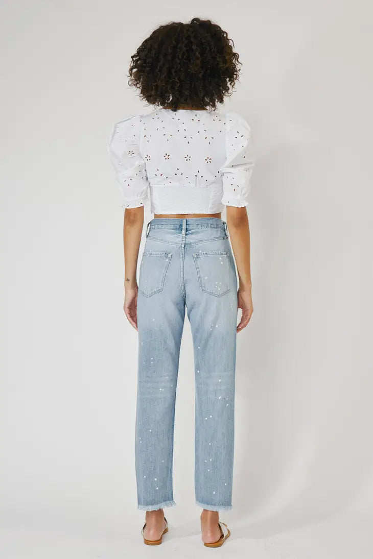 Kancan High Rise Slim Straight Medium