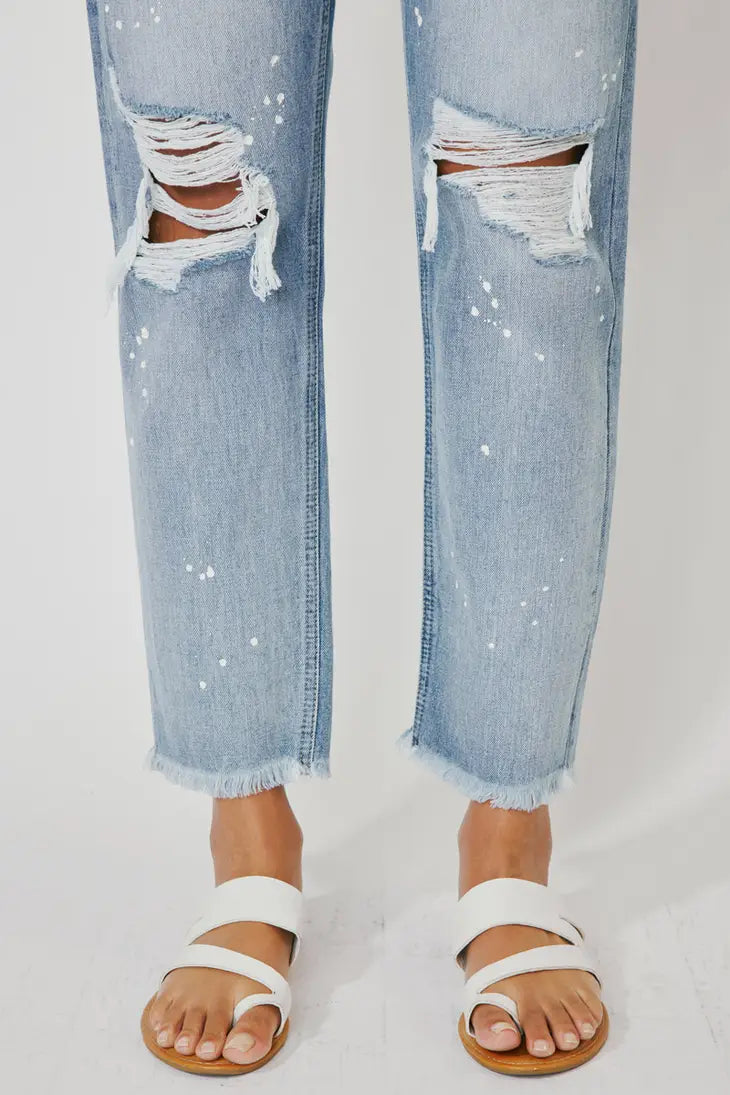 Kancan High Rise Slim Straight Medium