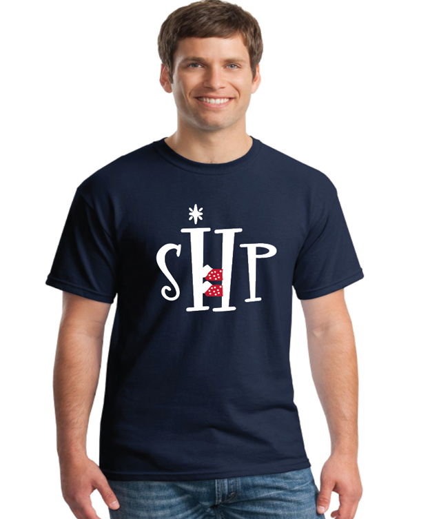 Gildan G500 Navy Tshirt