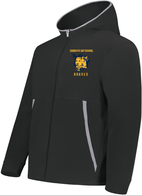 Dunseith Augusta Chill Fleece 2.0 Full Zip Hoodie Embroidered Logo