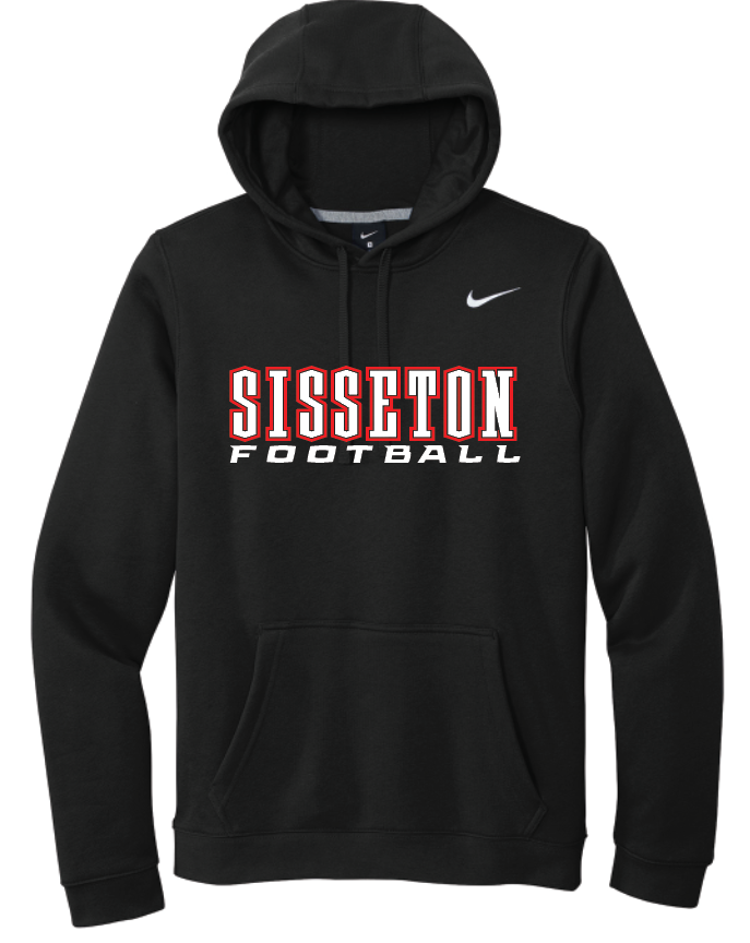 Nike Club Fleece Crew and Hoodie Logo 1