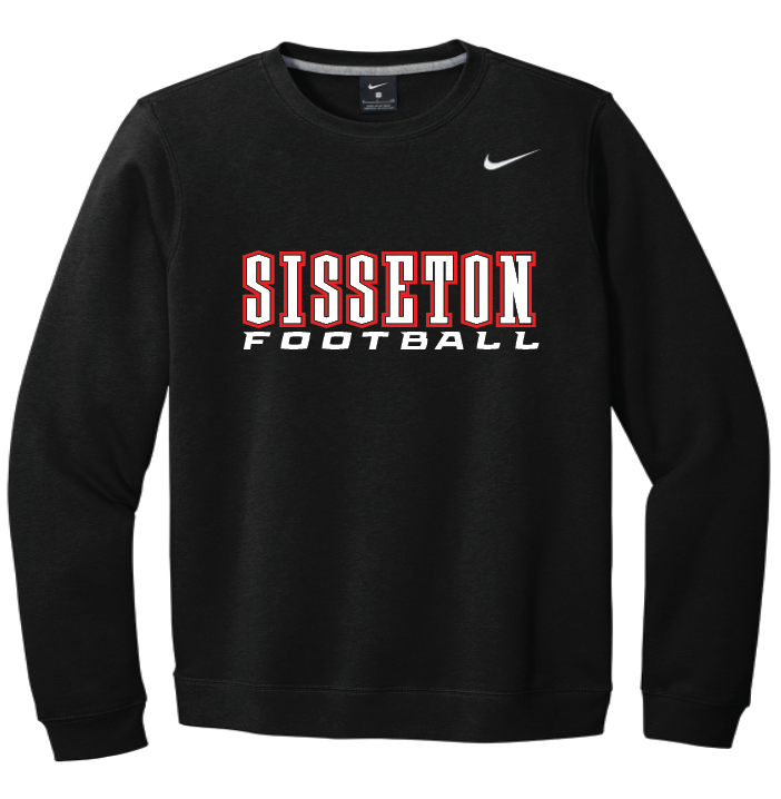Nike Club Fleece Crew and Hoodie Logo 1