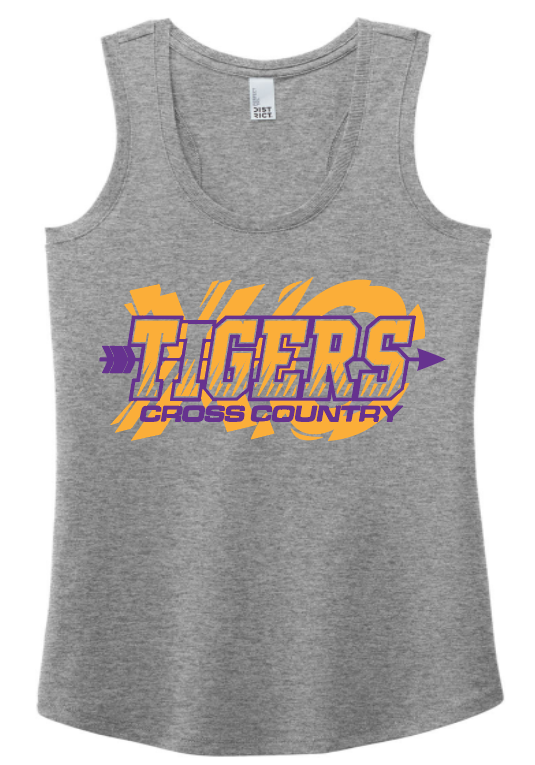 District Perfect Tri Racerback Tank