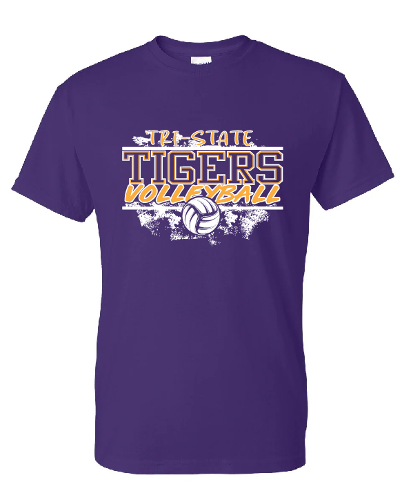 Gildan Dry Blend T-shirt PURPLE
