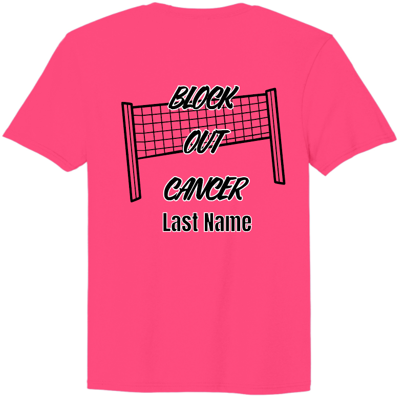 Block Out Cancer District Concert Tee