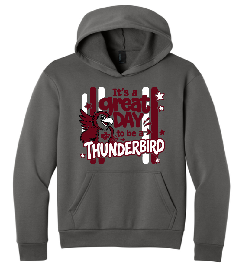 Port & Co® Easy Fleece Pullover Hooded Sweatshirt Youth & Adult