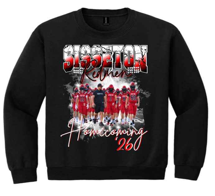 Gildan Heavy Blend Crewneck & Hooded Sweatshirt Youth & Adult Homecoming 2026