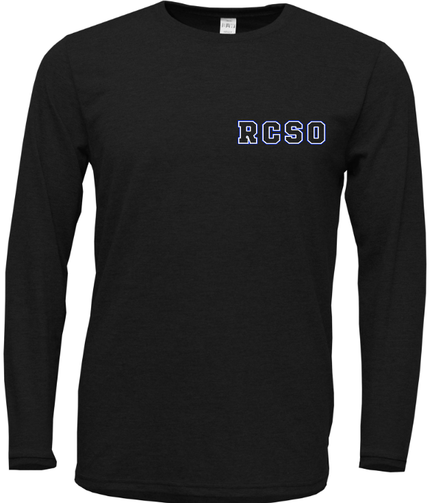 RCSO Flag on Back BAW Tee and Long Sleeve