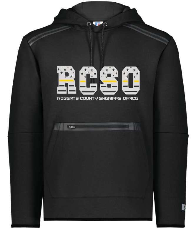 RCSO Thin Blue Line Font Russell Brand Hoodie