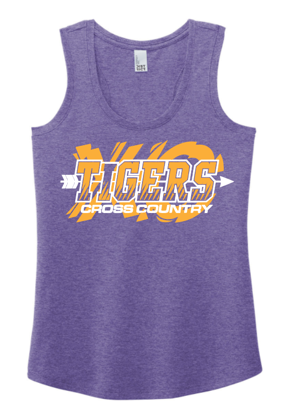 District Perfect Tri Racerback Tank