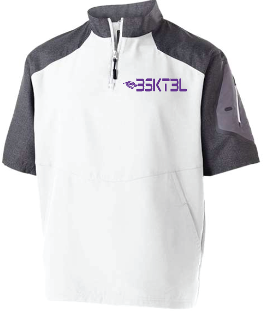 Holloway Men's Raider Quarter-Zip Jacket Short & Long Sleeve Logo 2