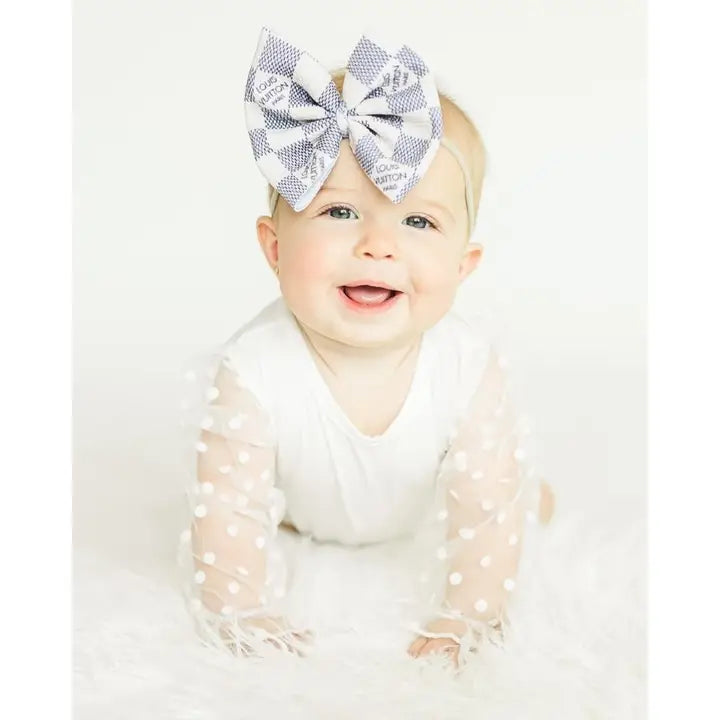 Mommy and Me Destinee Sheer Dot Sleeve Leotard Children