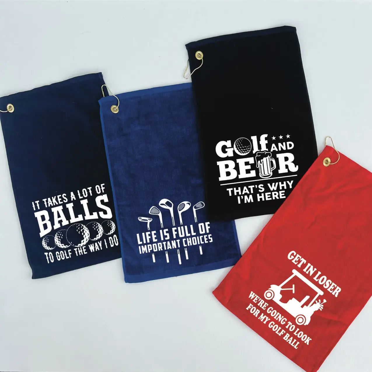 Hilarious Golf Towels