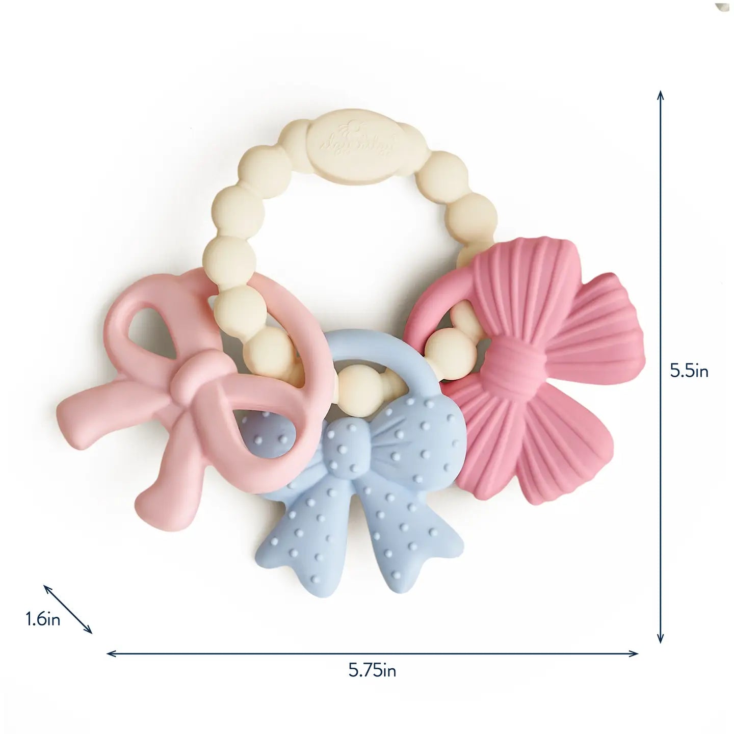 Baby Teether Silicone Bows