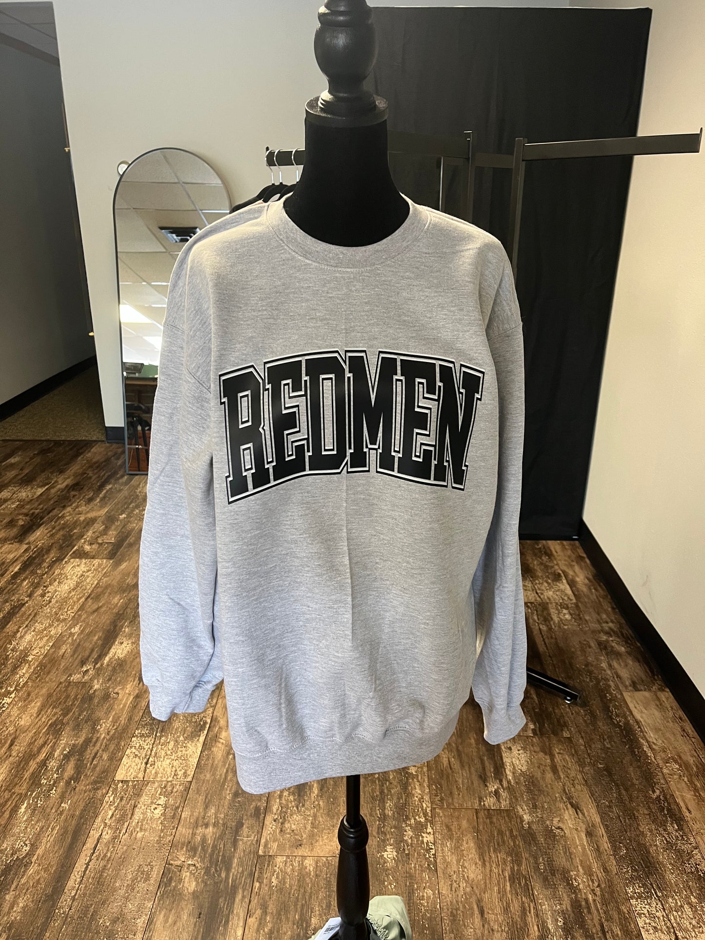 Varsity Redmen Lettering