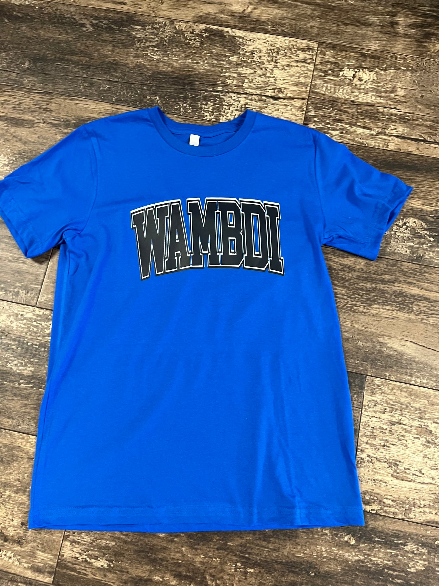 Wambdi Varsity Lettering