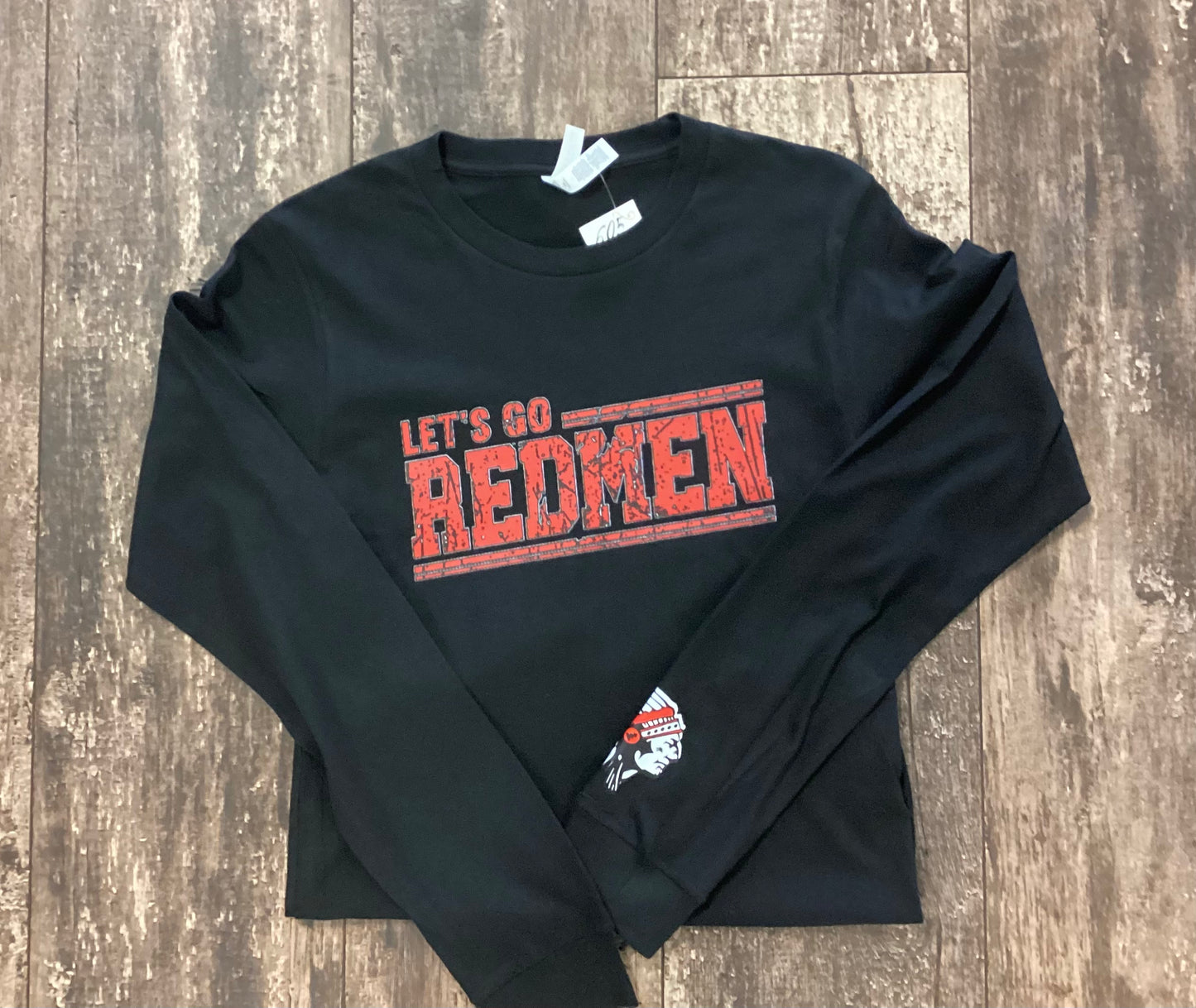 "Lets Go Redmen" Adult Bella Canvas Long Sleeve