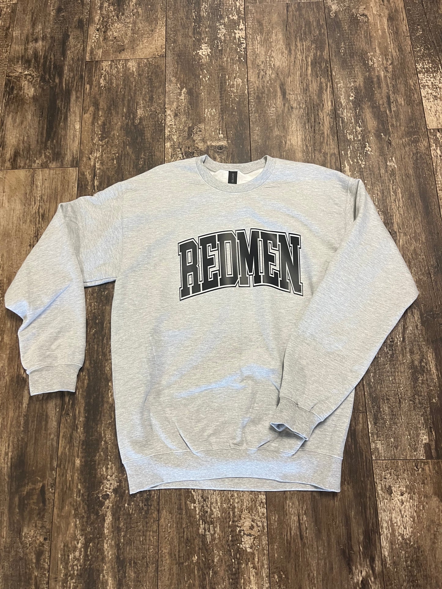 Varsity Redmen Lettering