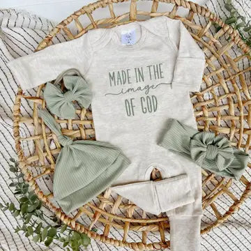 Baby Romper |Made In The Image Of GOD|