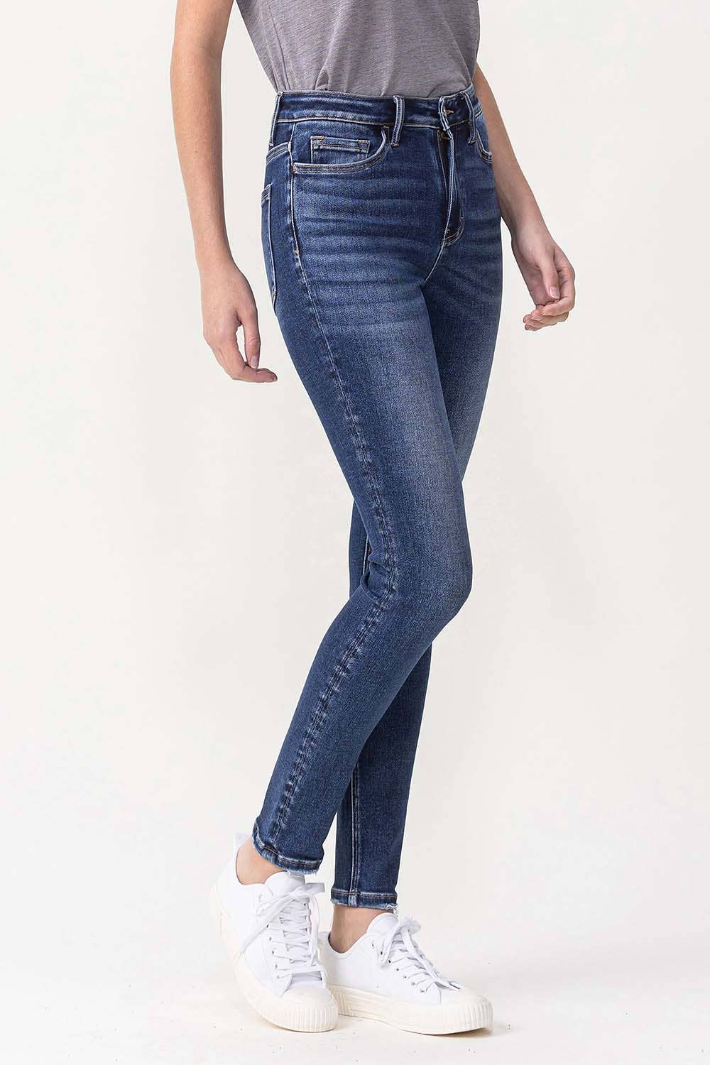 VERVET - HIGH RISE ANKLE SKINNY JEAN