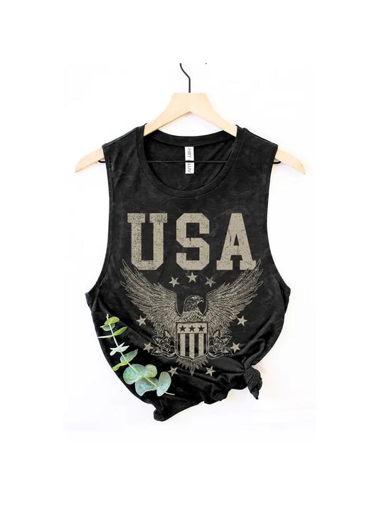 USA Graphic Tank Top