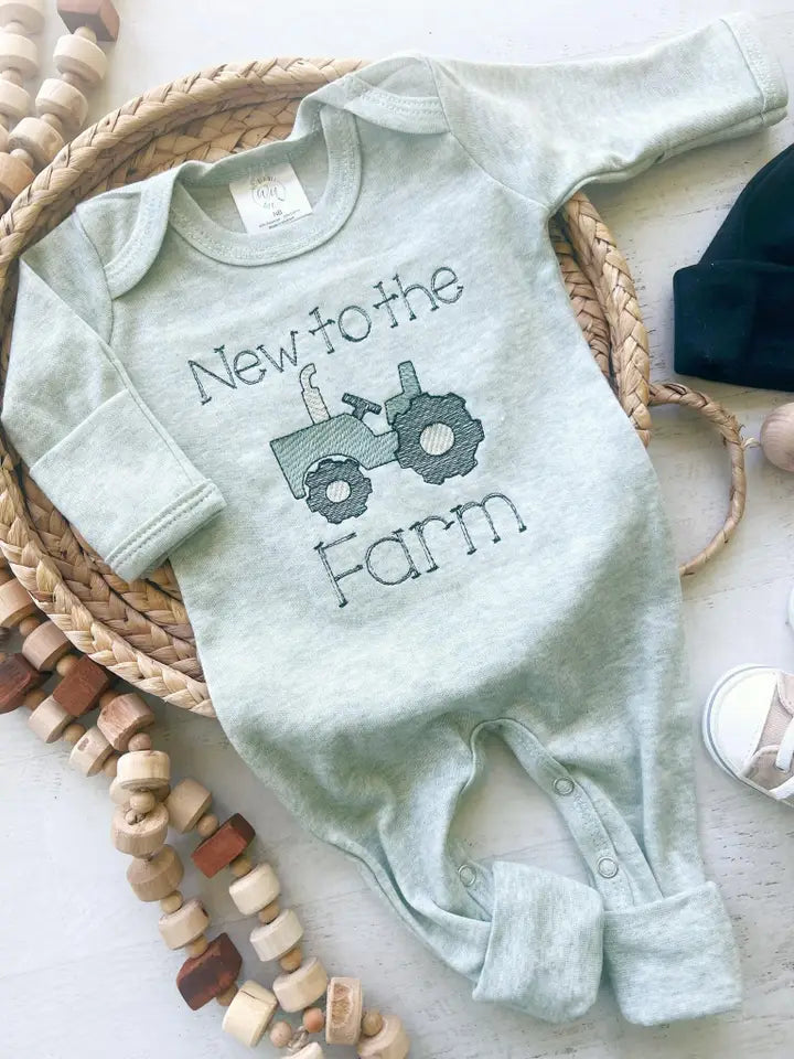 Baby Romper |New To The FARM|