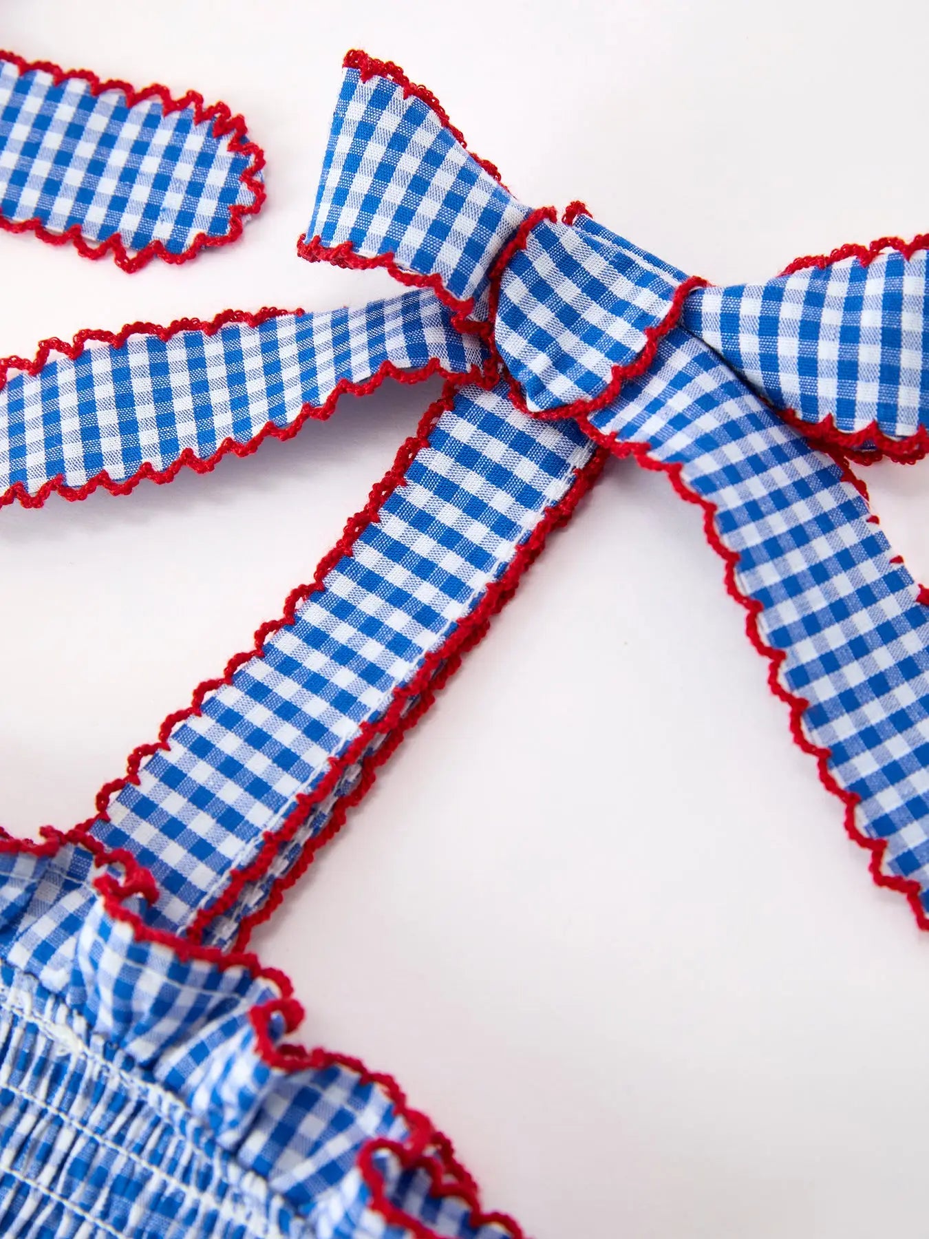 Girls 4th Plaid Dress