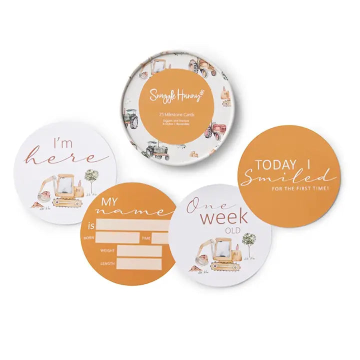 Baby Reversible Milestone Cards