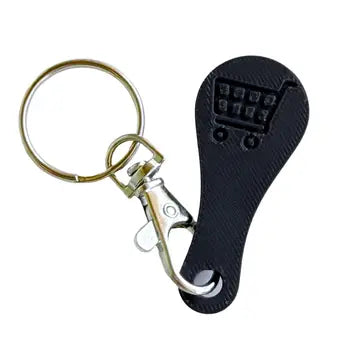 Shopping Cart Quarter Saver Keychain