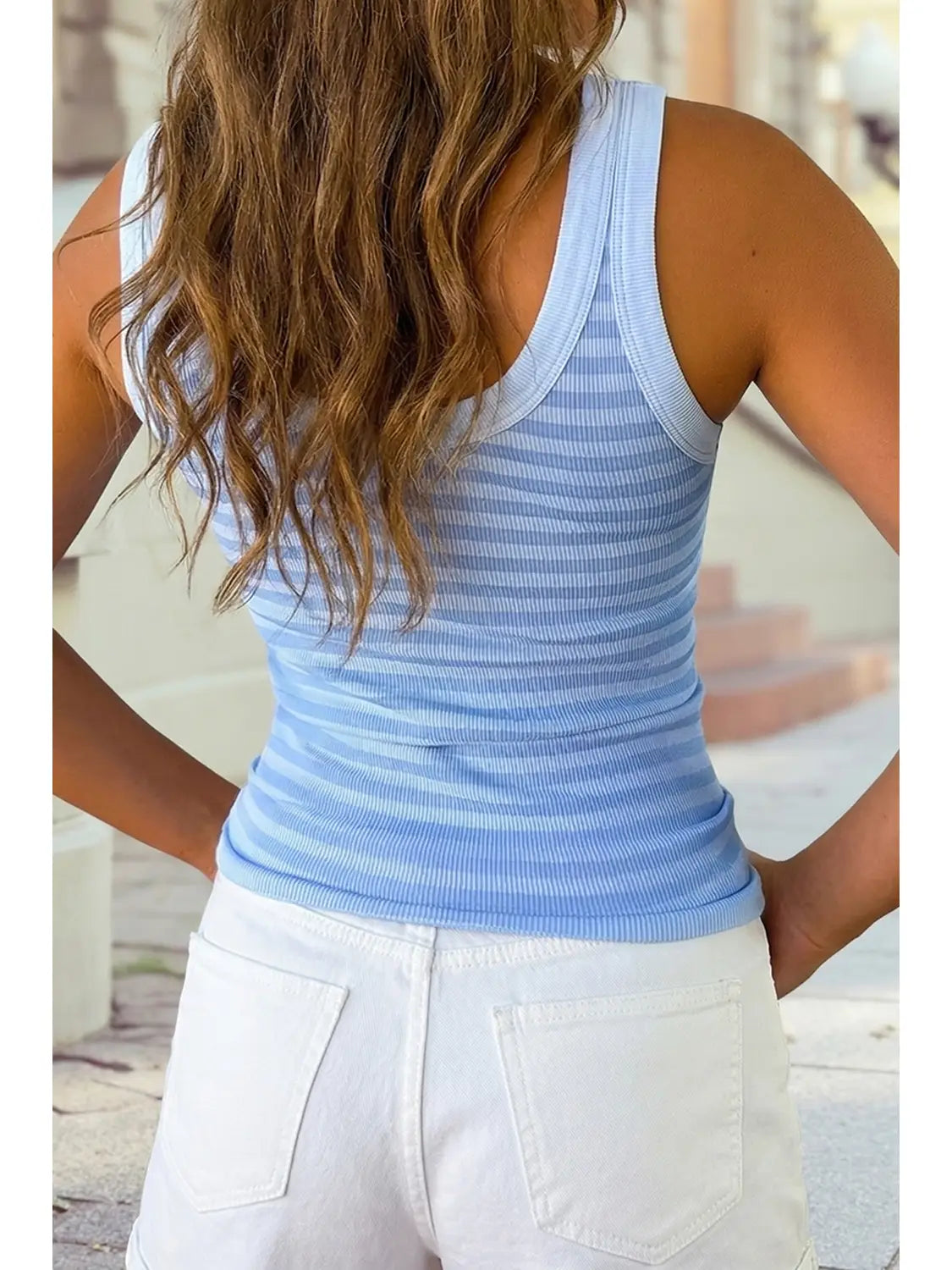Tank Top Knit |With U Back|