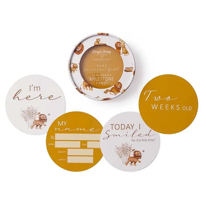 Baby Reversible Milestone Cards