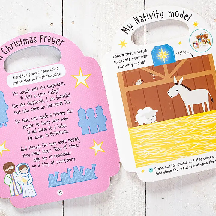 The Story of Christmas (Christmas Sticker Activity Book)