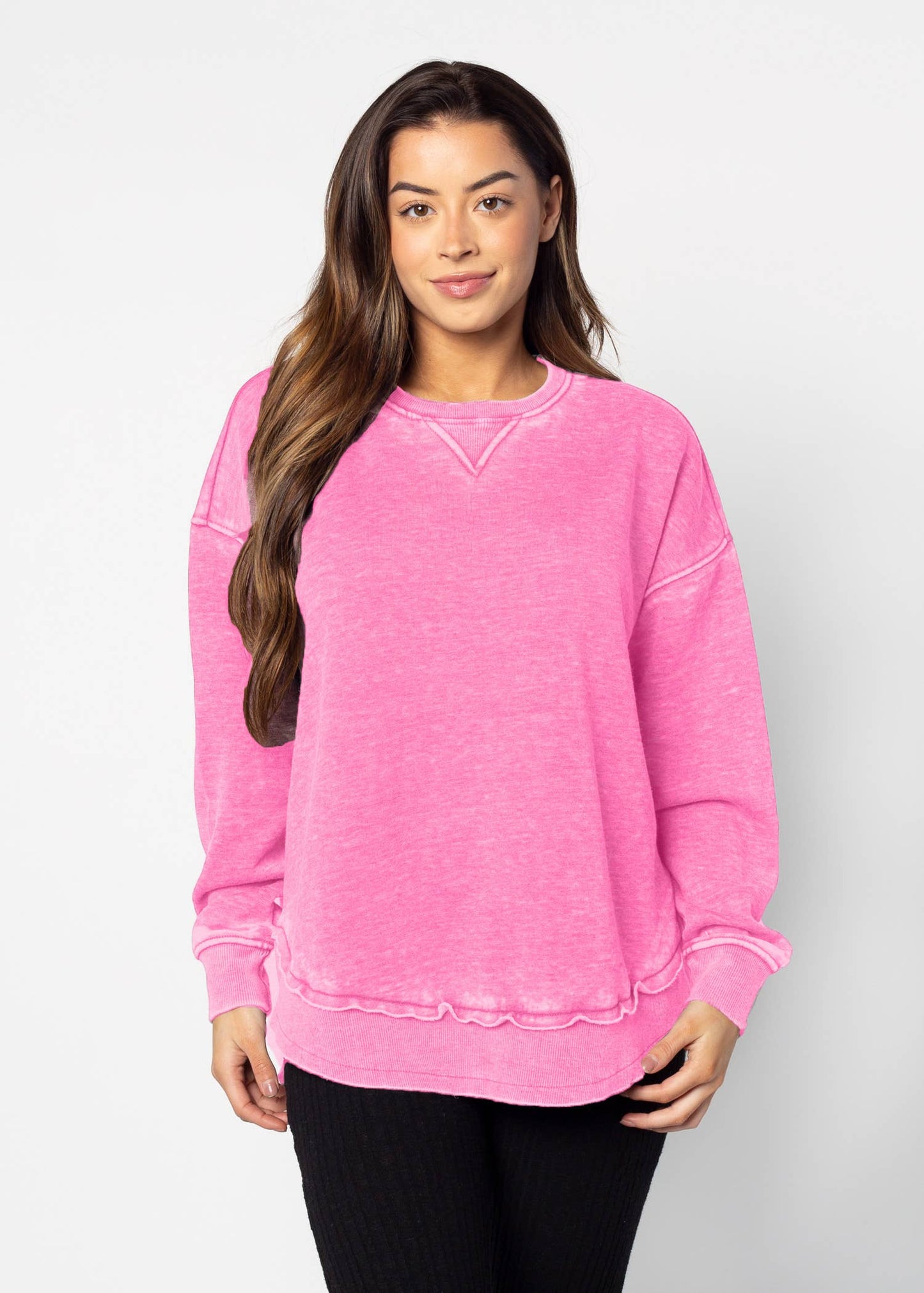 Campus Pullover, All Colors: Charcoal / M