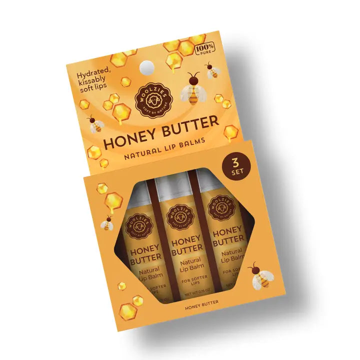 Hunny Butter Lip Balm Set of 3