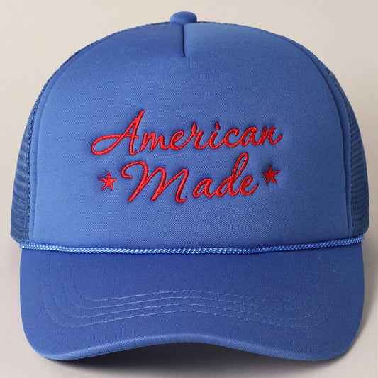 Trucker Hat |America Made| Mesh Back