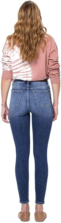 Judy Blue High Waist Button Fly Skinny