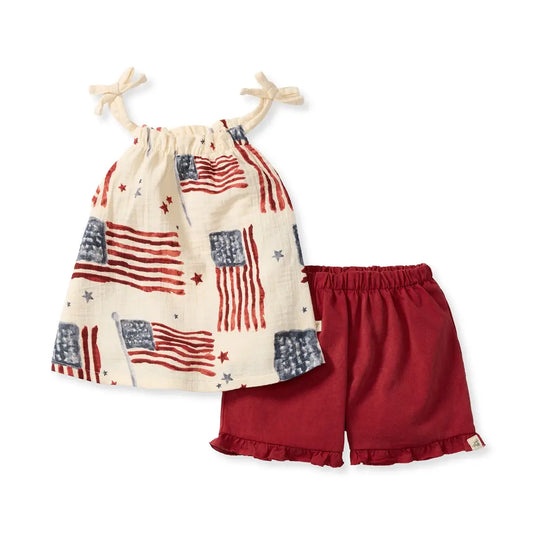 American Flag Girls Set