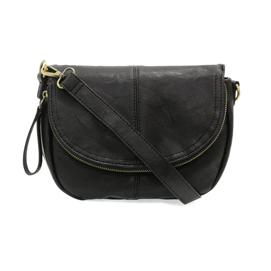 Helene Small Saddle Crossbody Bag