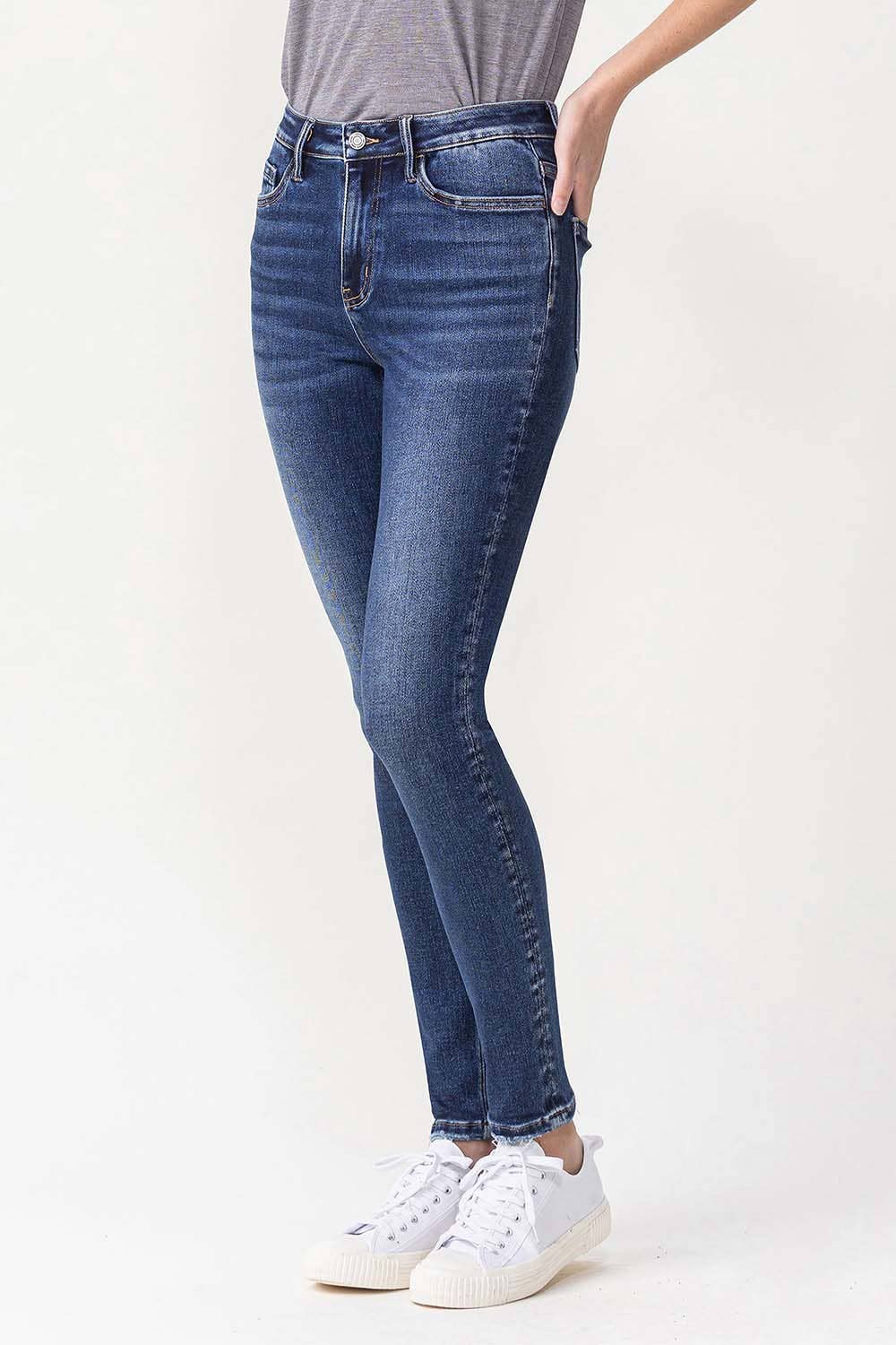 VERVET - HIGH RISE ANKLE SKINNY JEAN