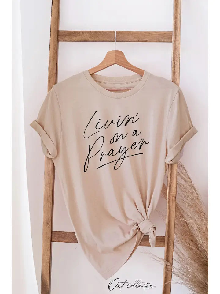 Livin' On A Prayer Graphic T-Shirt