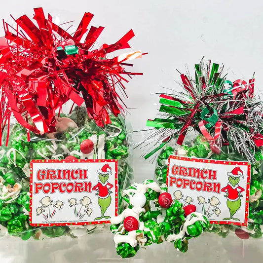 Christmas Grinch Popcorn