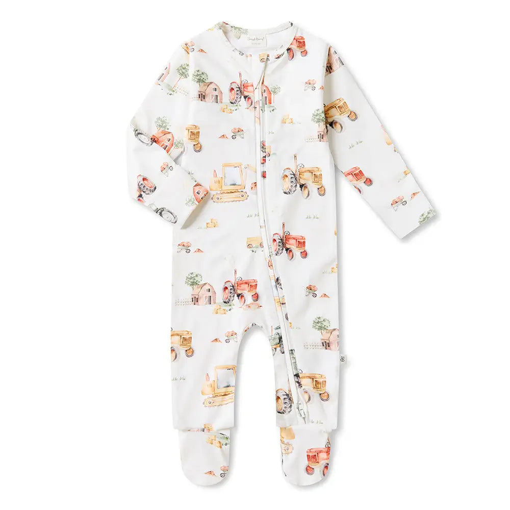Baby Boy Sleeper Footie