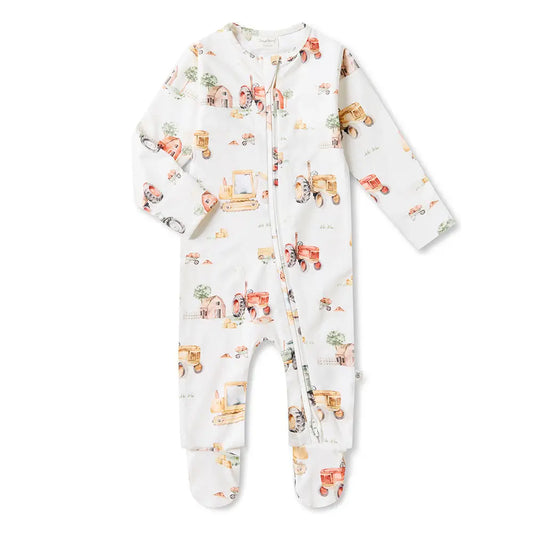 Baby Boy Sleeper Footie